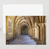 Alte Kathedrale Kreuzgang Flur Dankeskarte (Vorne/Hinten)