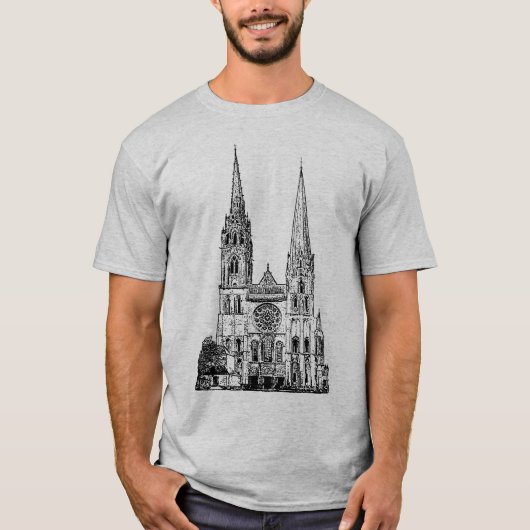 Alte Kathedrale T-Shirt (Vorderseite)