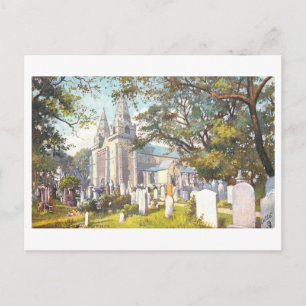 Alte Kathedrale von Old Machar, Aberdeen, Schottla Postkarte