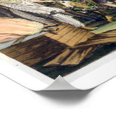 Alte Kelten oder Gauls, a Cow Sacrificing, c.1800- Poster (Ecke)