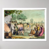 Alte Kelten oder Gauls, a Cow Sacrificing, c.1800- Poster (Vorne)