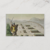 Alte Kelten oder Gauls im Kampf, c.1800-18 (colou Visitenkarte (Rückseite)