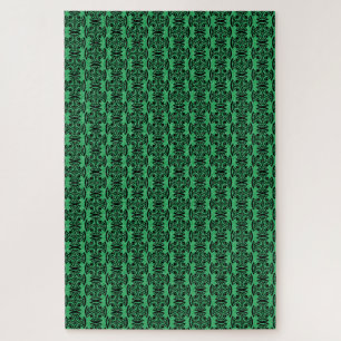 Alte keltische Kreuz-Knotenarbeit Fine Art Puzzle