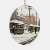 Alte Keramik New Orleans Ornament (Rechts)