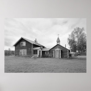 Alte Kirche und Pariser Haus Poster