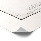 Alte Kisatchie National Forest Map (1967) Poster (Ecke)