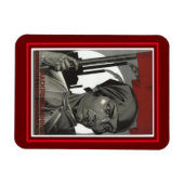 Alte Klassik 1926 Sowjetposter-Frau Magnet (Horizontal)