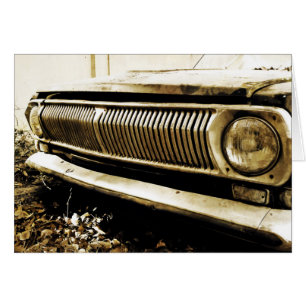 Alte klassische Autoscheinwerfer