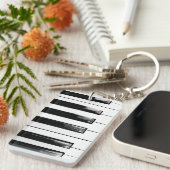 Alte Klaviertasten Schlüsselanhänger (Vorderseite rechts)