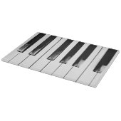 Alte Klaviertasten Schneidebrett (Ecke)