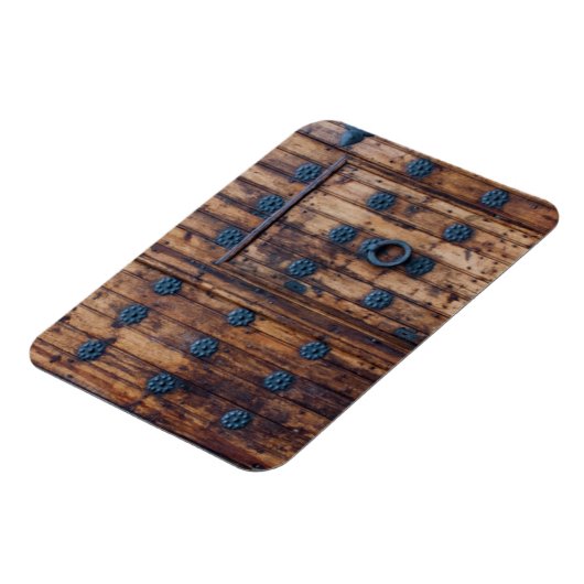 Alte kleine Tür innerhalb großer Türen Magnet (Linke Seite)