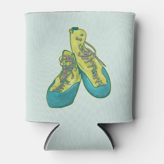 Alte Kletterschuhe Klettern Dosenkühler (Vorderseite)