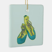 Alte Kletterschuhe Klettern Keramikornament (Rechts)