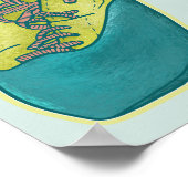 Alte Kletterschuhe Klettern Poster (Ecke)