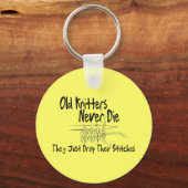 Alte Knitter Schlüsselanhänger (Vorderseite)