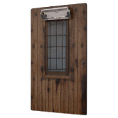 Alte knorrige Holztür Browns Klemmbrett (Links)