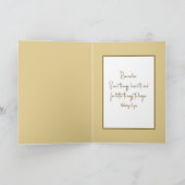 Alte Koffer auf der Straße Karte (Innenseite)