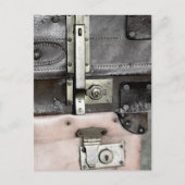 Alte Koffer Postkarte (Vorderseite)