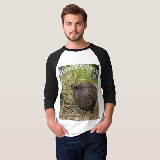 Alte Kokosnuss T-Shirt (Vorne ganz)