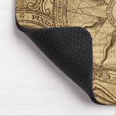 Alte Kompassrose Mousepad (Ecke)