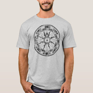 Alte Kompassrose (S/W) T-Shirt