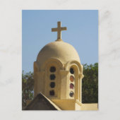 Alte koptische Kirche in Kairo, Ägypten Postkarte (Vorderseite)