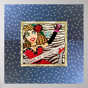 ALTE KRÄFTE SCHWERWIEGEND WACHSEN POSTER