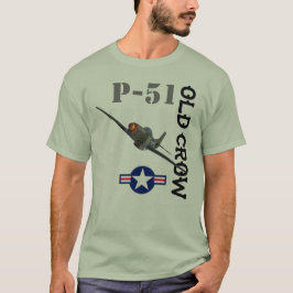 Alte Krähe P-51D T-Shirt