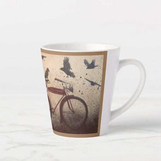 Alte Krähen Milchtasse (Rechts)