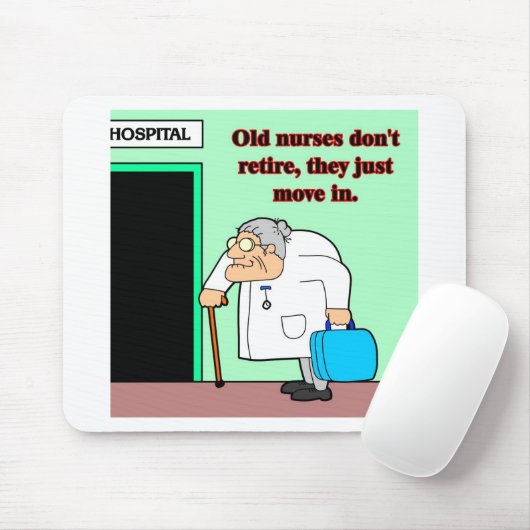 alte Krankenschwestern Mousepad (Mit Mouse)