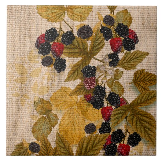 Alte Kretone von der Farm des Alten Nilsson Fliese (Vorderseite)