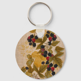 Alte Kretone von der Farm des Alten Nilsson Schlüsselanhänger