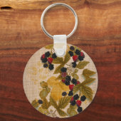 Alte Kretone von der Farm des Alten Nilsson Schlüsselanhänger (Vorderseite)