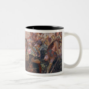 Alte Krieger Zweifarbige Tasse