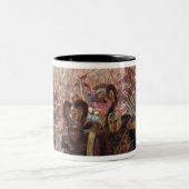 Alte Krieger Zweifarbige Tasse (Mittel)