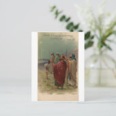 alte Krippe Postkarte (Stehend Vorderseite)