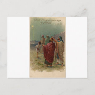 alte Krippe Postkarte