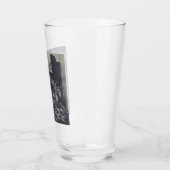 Alte Krippe-Szene og Jesus Christus Glas (Links)