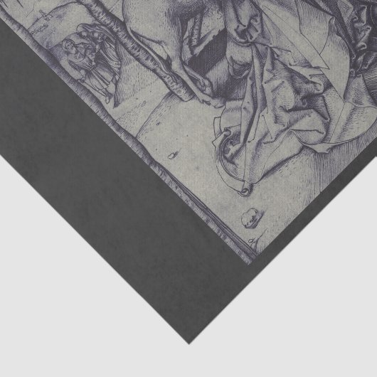 Alte Krippe-Szene og Jesus Christus Seidenpapier (Ausschnitt)