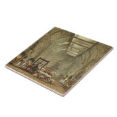 Alte Küche, Windsor Schloss, graviert von Willi Fliese (Seite)