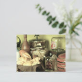 ALTE KÜCHENZÄHLER POSTKARTE (Stehend Vorderseite)