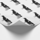 Alte Kuh Geschenkpapier (Ecke)