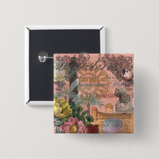 Alte Kunst Button (Vorne & Hinten)