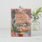 Alte Kunst Einladung (Stehend Vorderseite)