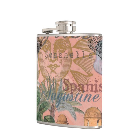 Alte Kunst Flachmann (Links)