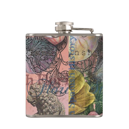 Alte Kunst Flachmann (Rückseite)