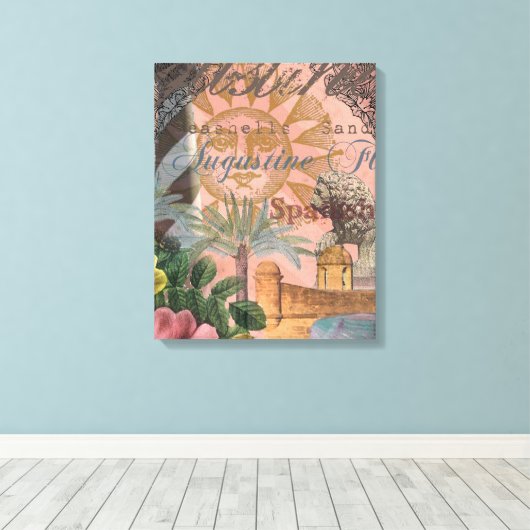 Alte Kunst Leinwanddruck (Insitu (Holzboden))