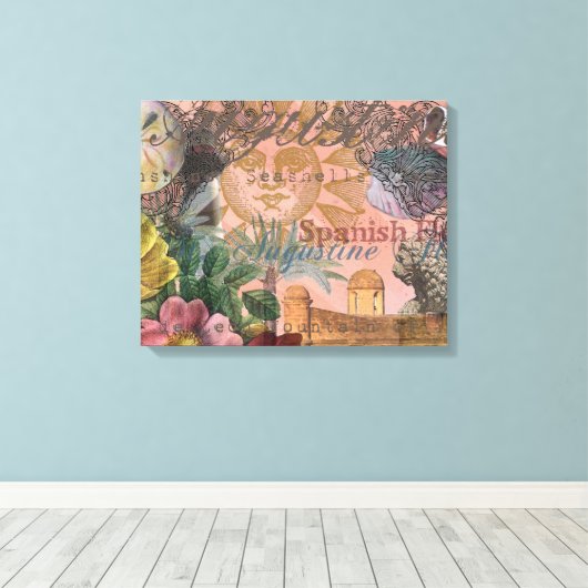 Alte Kunst Leinwanddruck (Insitu (Holzboden))