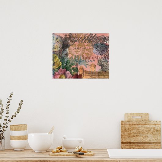 Alte Kunst Poster (Küche)