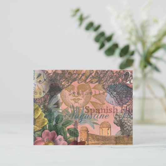 Alte Kunst Postkarte (Stehend Vorderseite)